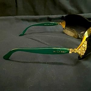 Bvlgari 6061B 278 86 Gold Palladio w/Swarovski Crystals